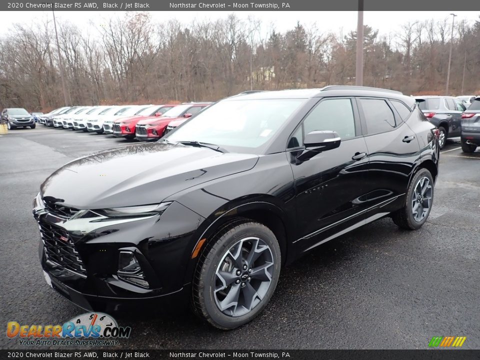 Front 3/4 View of 2020 Chevrolet Blazer RS AWD Photo #1