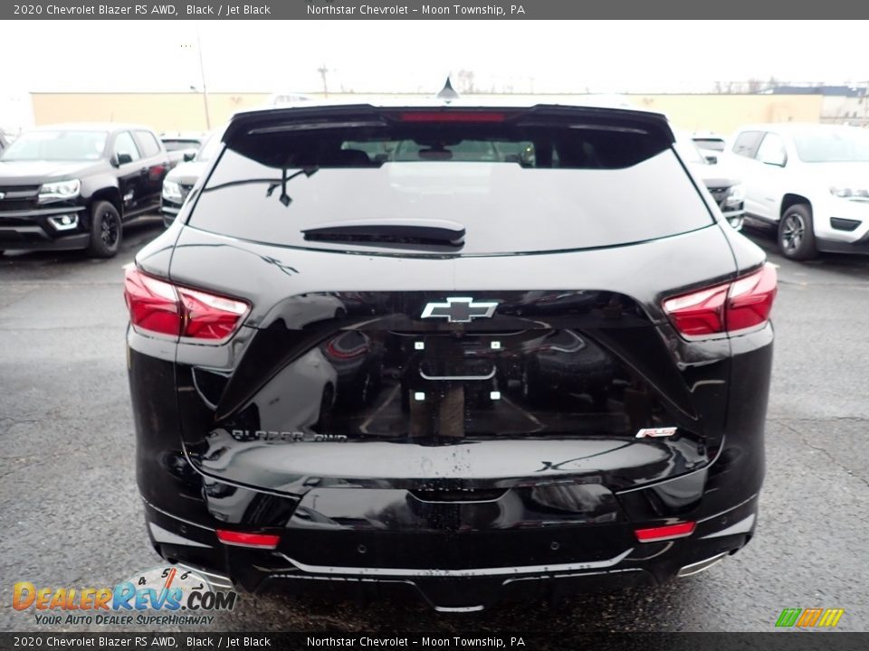 2020 Chevrolet Blazer RS AWD Black / Jet Black Photo #4