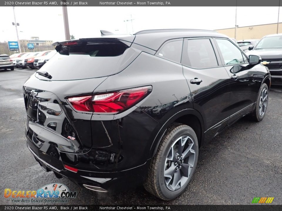 2020 Chevrolet Blazer RS AWD Black / Jet Black Photo #5