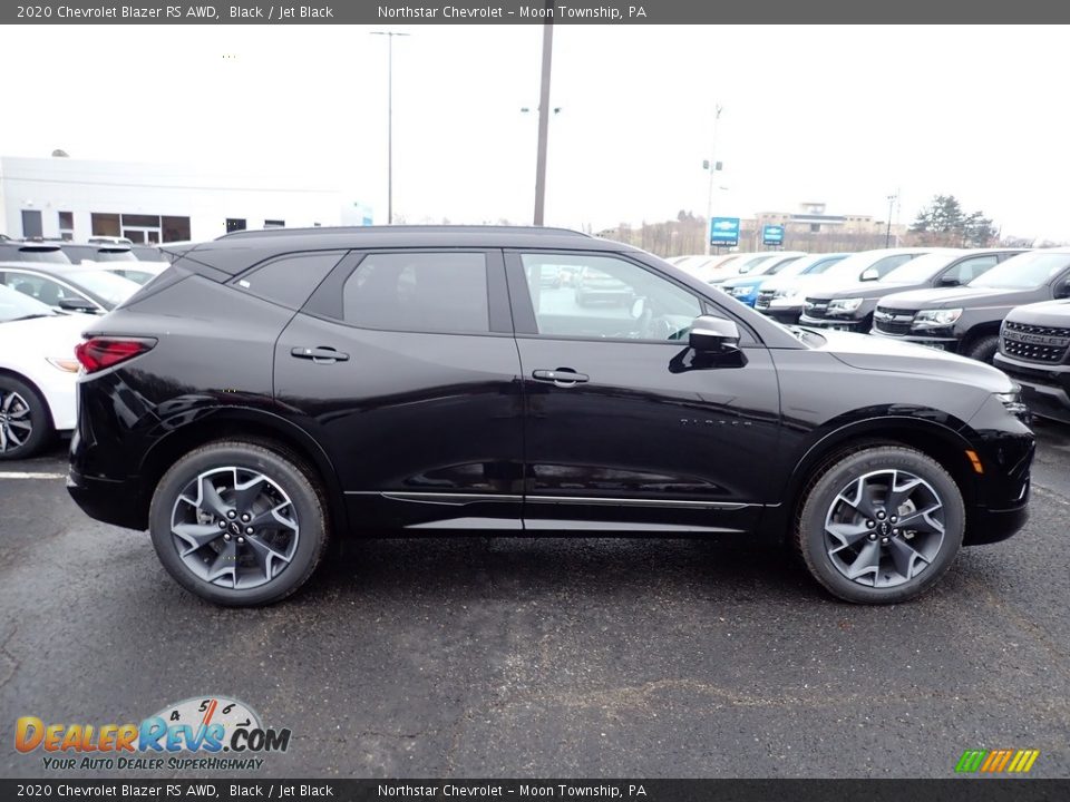 2020 Chevrolet Blazer RS AWD Black / Jet Black Photo #6