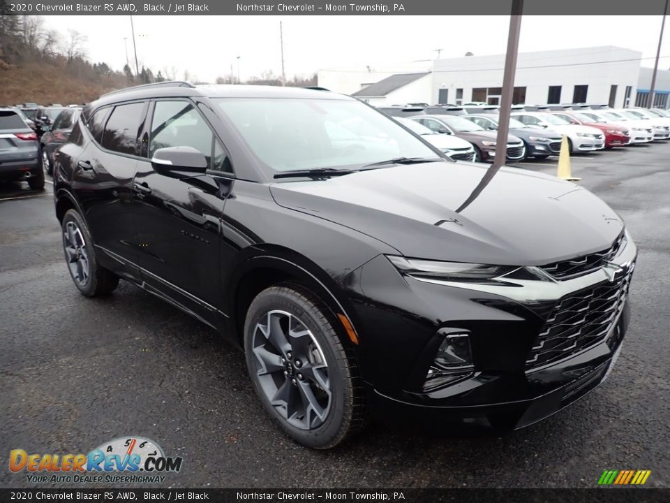 Black 2020 Chevrolet Blazer RS AWD Photo #7