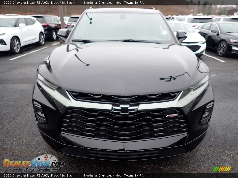 2020 Chevrolet Blazer RS AWD Black / Jet Black Photo #8