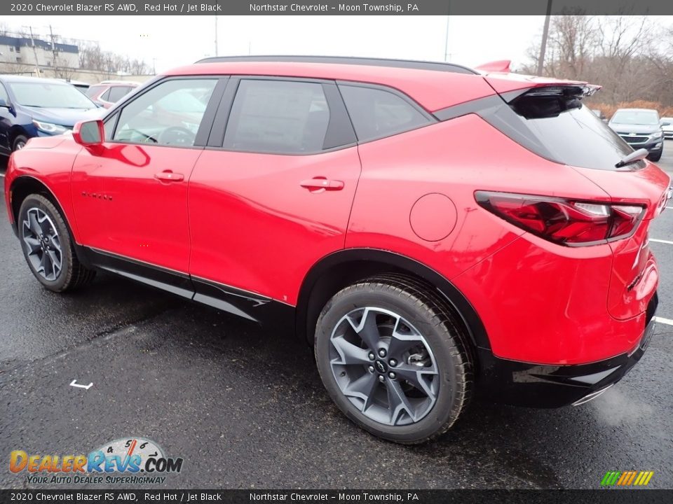 2020 Chevrolet Blazer RS AWD Red Hot / Jet Black Photo #3