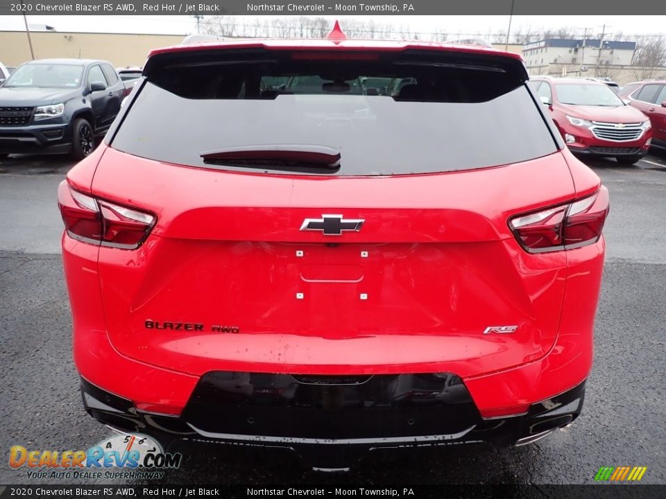 2020 Chevrolet Blazer RS AWD Red Hot / Jet Black Photo #4