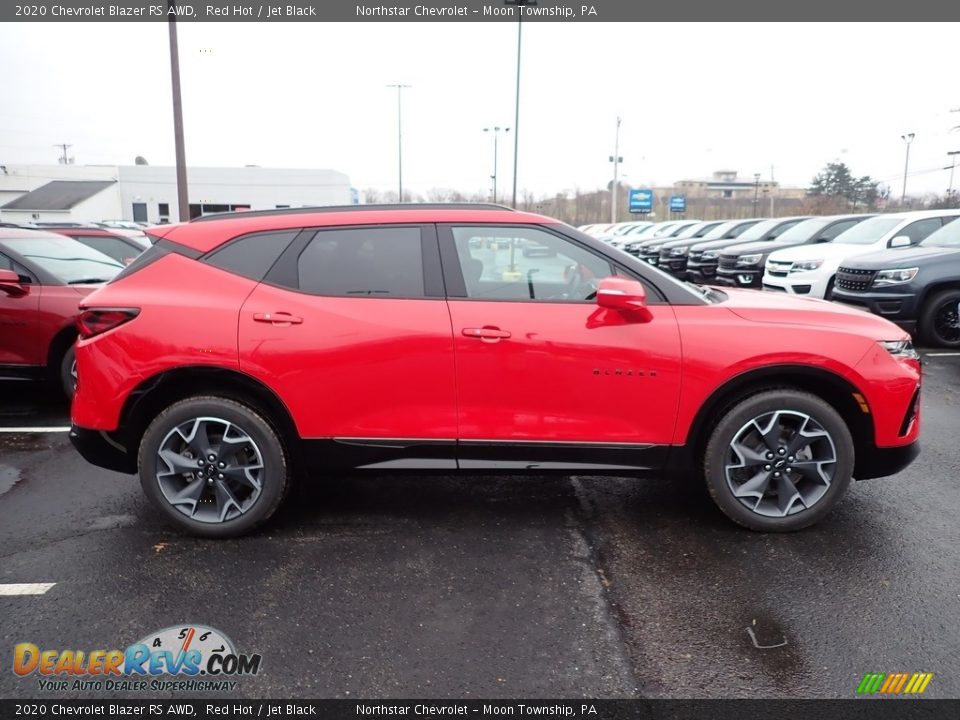 2020 Chevrolet Blazer RS AWD Red Hot / Jet Black Photo #6