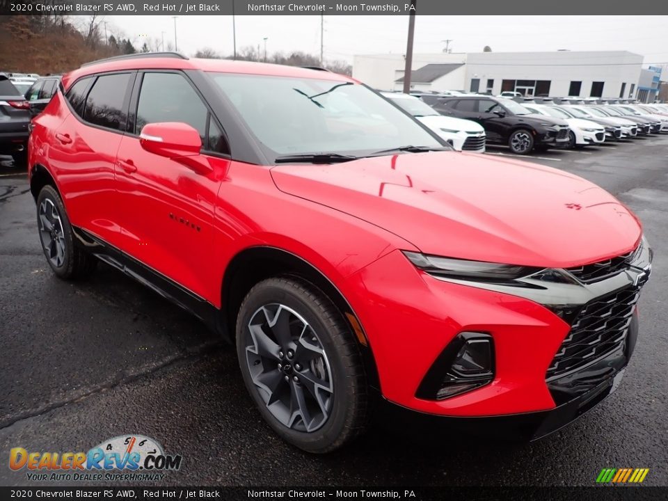 Red Hot 2020 Chevrolet Blazer RS AWD Photo #7