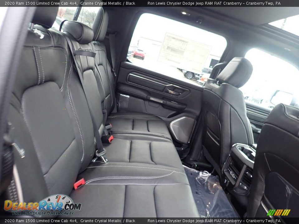 2020 Ram 1500 Limited Crew Cab 4x4 Granite Crystal Metallic / Black Photo #13