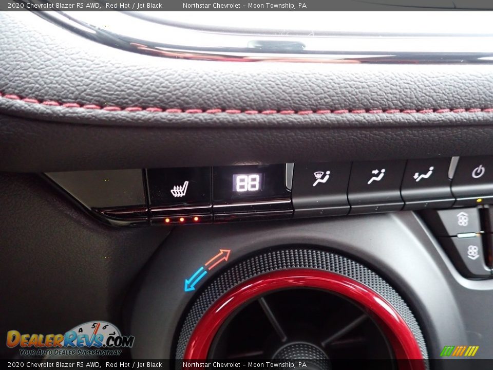 2020 Chevrolet Blazer RS AWD Red Hot / Jet Black Photo #20