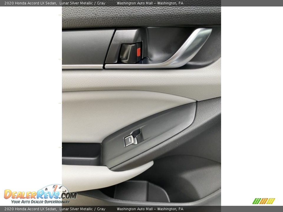 2020 Honda Accord LX Sedan Lunar Silver Metallic / Gray Photo #17