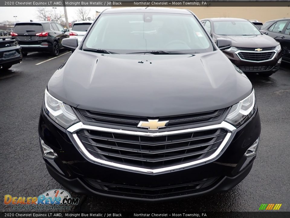 2020 Chevrolet Equinox LT AWD Midnight Blue Metallic / Jet Black Photo #8