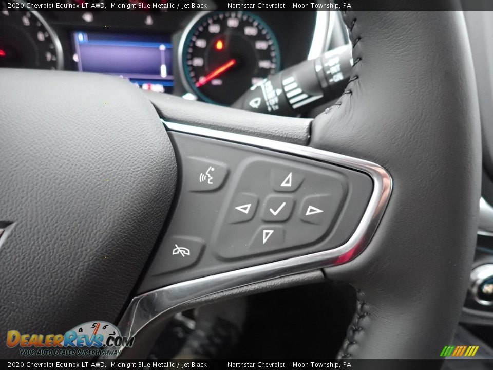 2020 Chevrolet Equinox LT AWD Midnight Blue Metallic / Jet Black Photo #19