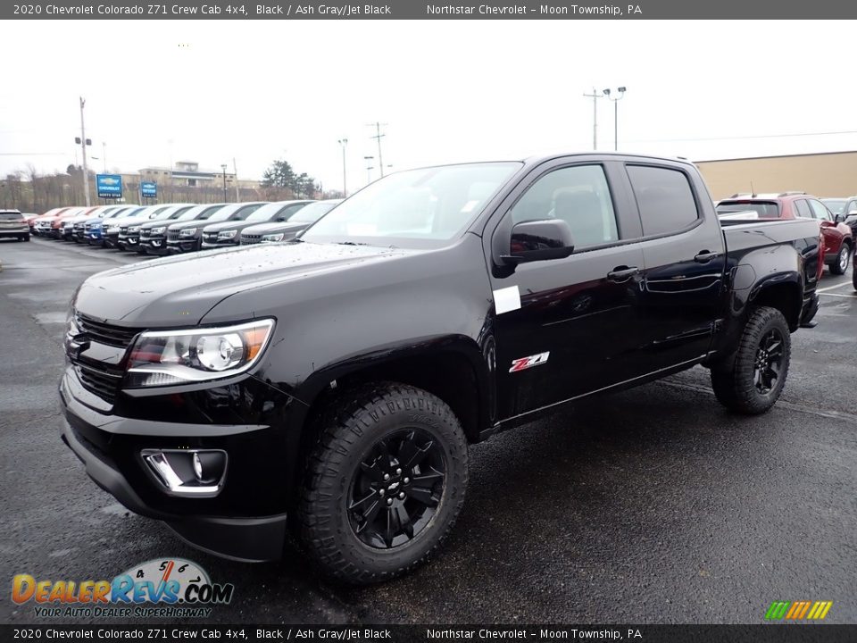 2020 Chevrolet Colorado Z71 Crew Cab 4x4 Black / Ash Gray/Jet Black Photo #1