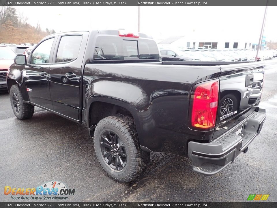 2020 Chevrolet Colorado Z71 Crew Cab 4x4 Black / Ash Gray/Jet Black Photo #3