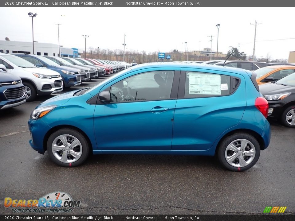 Caribbean Blue Metallic 2020 Chevrolet Spark LS Photo #2