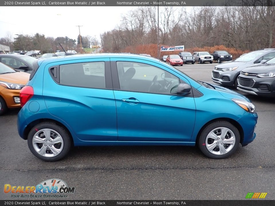 Caribbean Blue Metallic 2020 Chevrolet Spark LS Photo #6