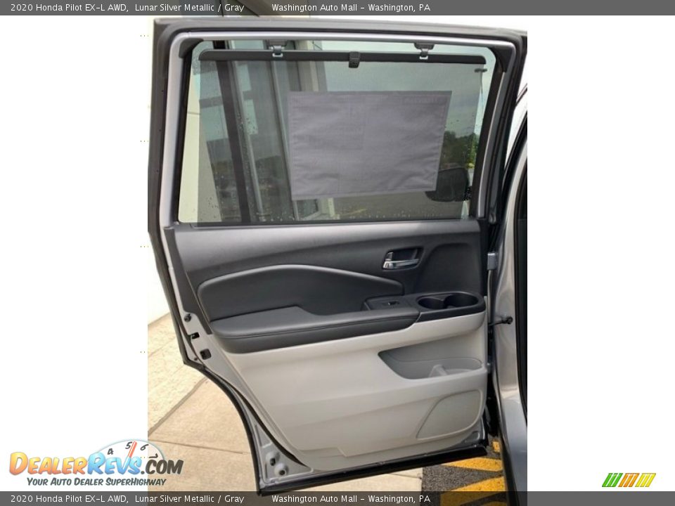 2020 Honda Pilot EX-L AWD Lunar Silver Metallic / Gray Photo #16