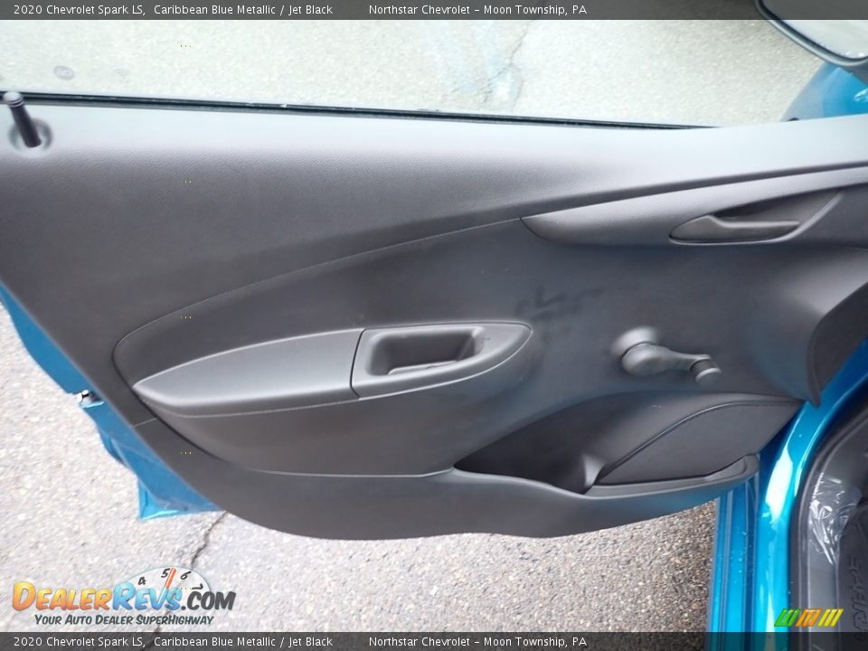 2020 Chevrolet Spark LS Caribbean Blue Metallic / Jet Black Photo #14