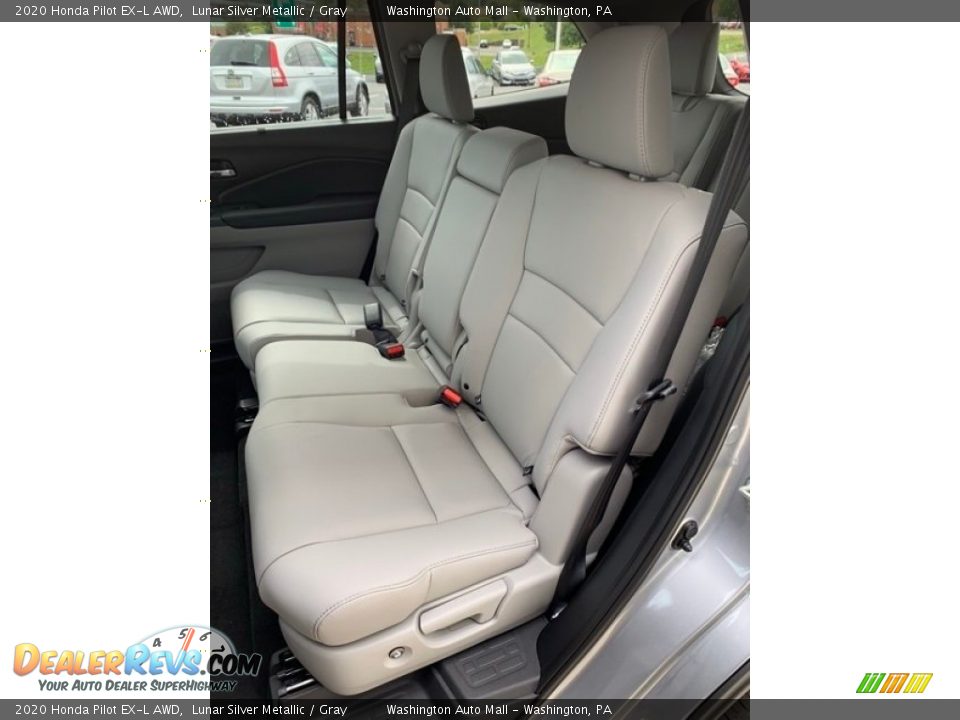 2020 Honda Pilot EX-L AWD Lunar Silver Metallic / Gray Photo #18