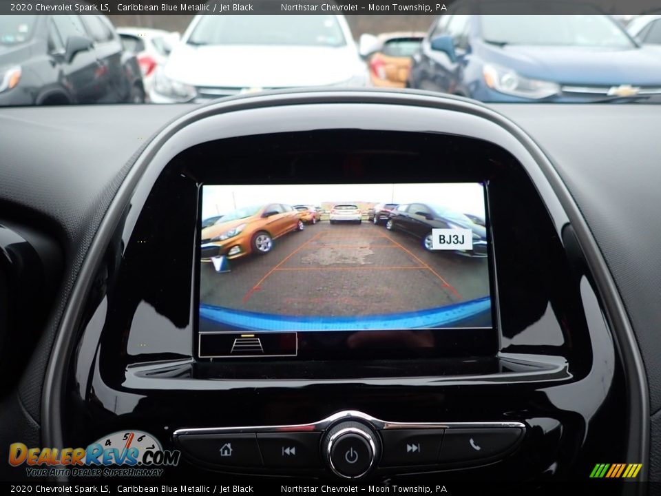 2020 Chevrolet Spark LS Caribbean Blue Metallic / Jet Black Photo #18