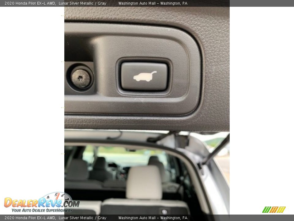 2020 Honda Pilot EX-L AWD Lunar Silver Metallic / Gray Photo #24