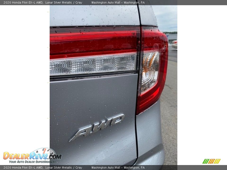 2020 Honda Pilot EX-L AWD Lunar Silver Metallic / Gray Photo #25