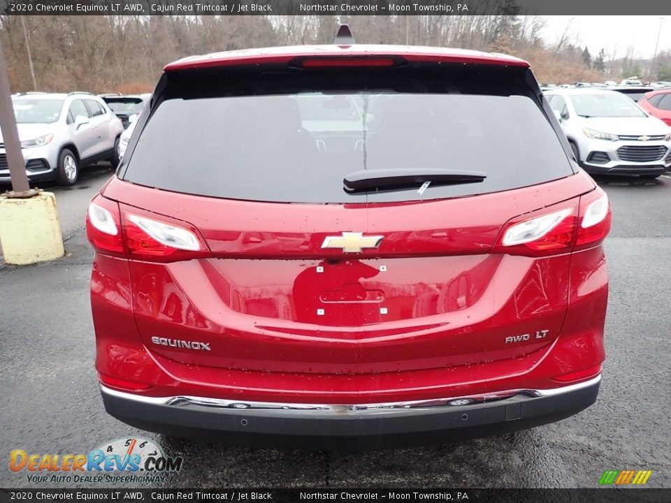 2020 Chevrolet Equinox LT AWD Cajun Red Tintcoat / Jet Black Photo #4