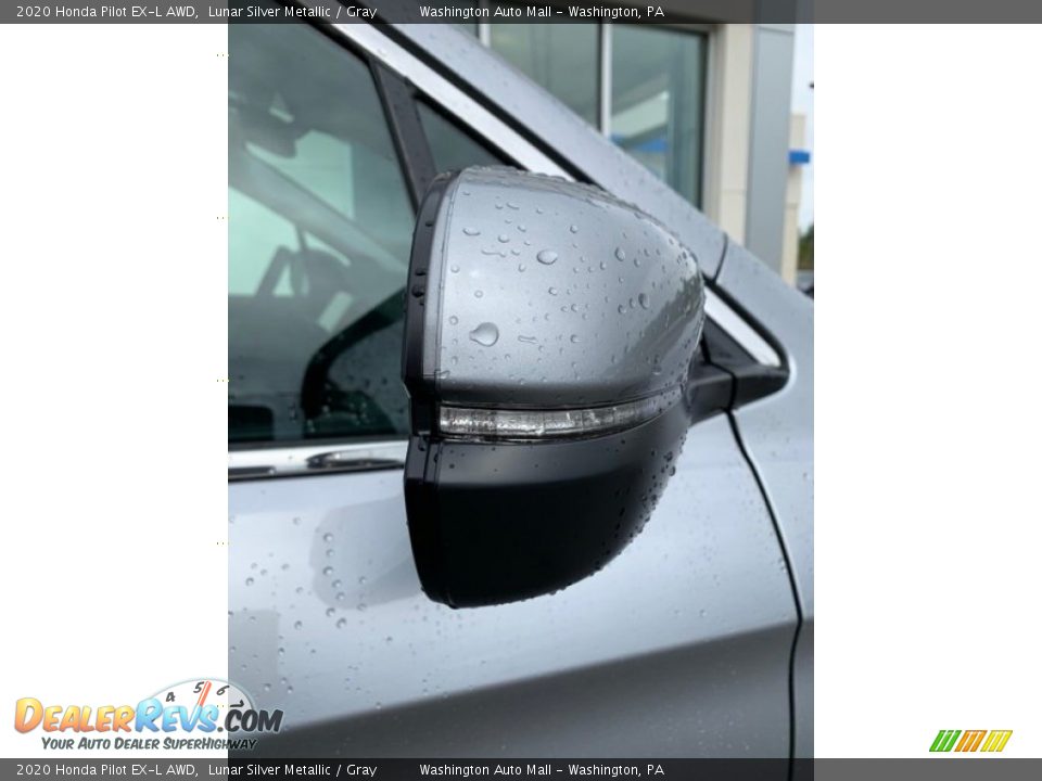 2020 Honda Pilot EX-L AWD Lunar Silver Metallic / Gray Photo #34