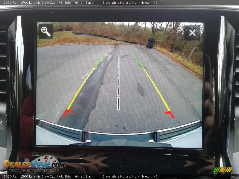 2020 Ram 1500 Laramie Crew Cab 4x4 Bright White / Black Photo #13