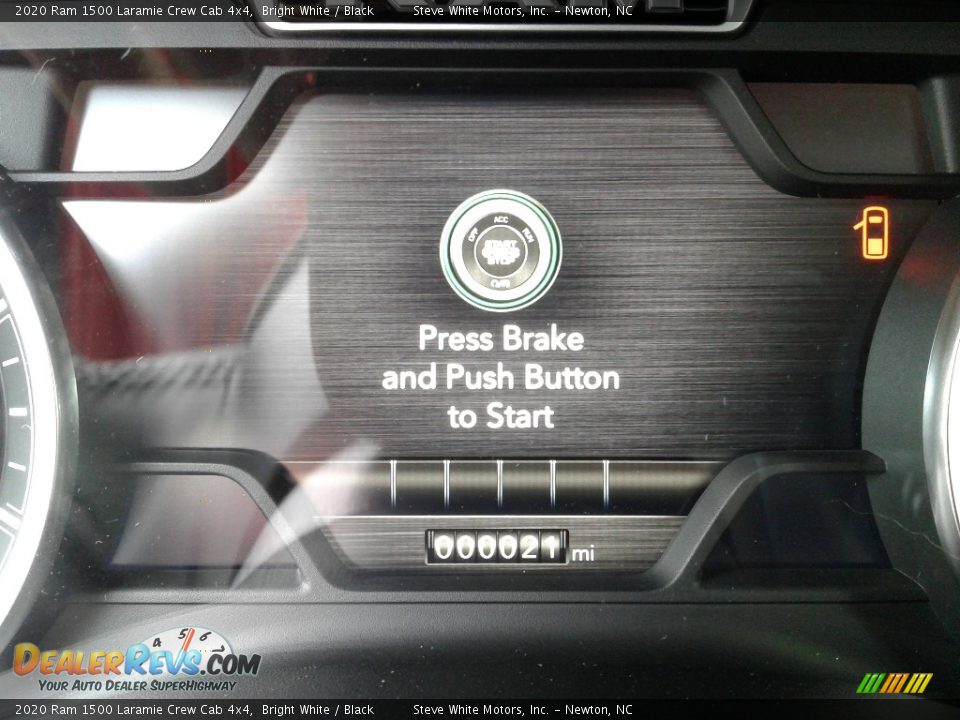 Controls of 2020 Ram 1500 Laramie Crew Cab 4x4 Photo #19