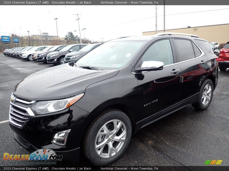 2020 Chevrolet Equinox LT AWD Chocolate Metallic / Jet Black Photo #1