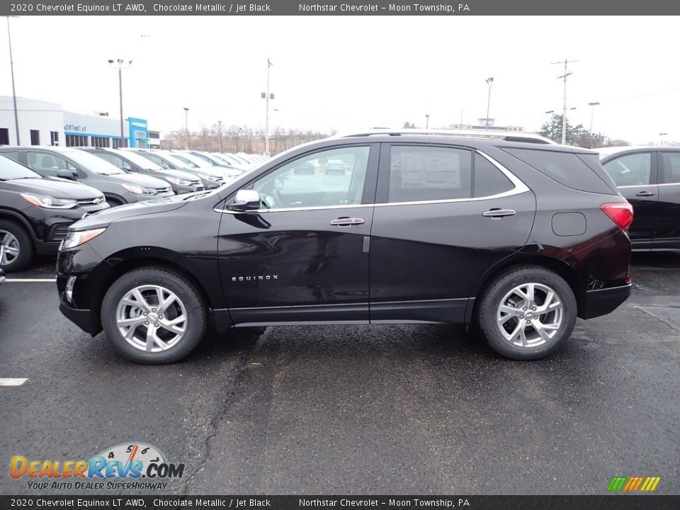 2020 Chevrolet Equinox LT AWD Chocolate Metallic / Jet Black Photo #2