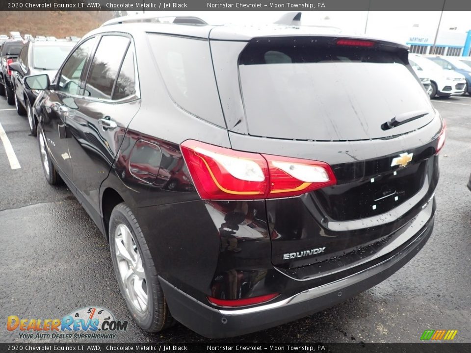 2020 Chevrolet Equinox LT AWD Chocolate Metallic / Jet Black Photo #3