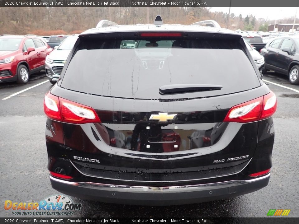 2020 Chevrolet Equinox LT AWD Chocolate Metallic / Jet Black Photo #4