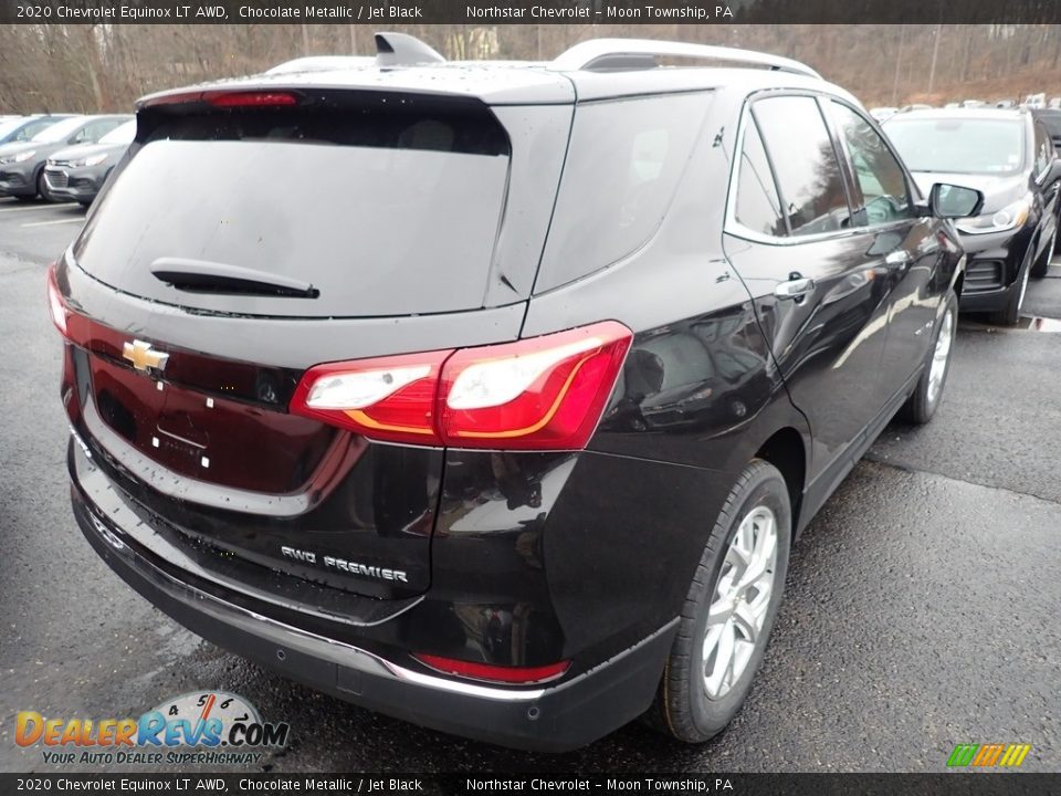 2020 Chevrolet Equinox LT AWD Chocolate Metallic / Jet Black Photo #5