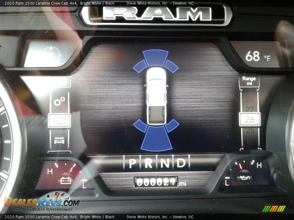 Controls of 2020 Ram 1500 Laramie Crew Cab 4x4 Photo #30