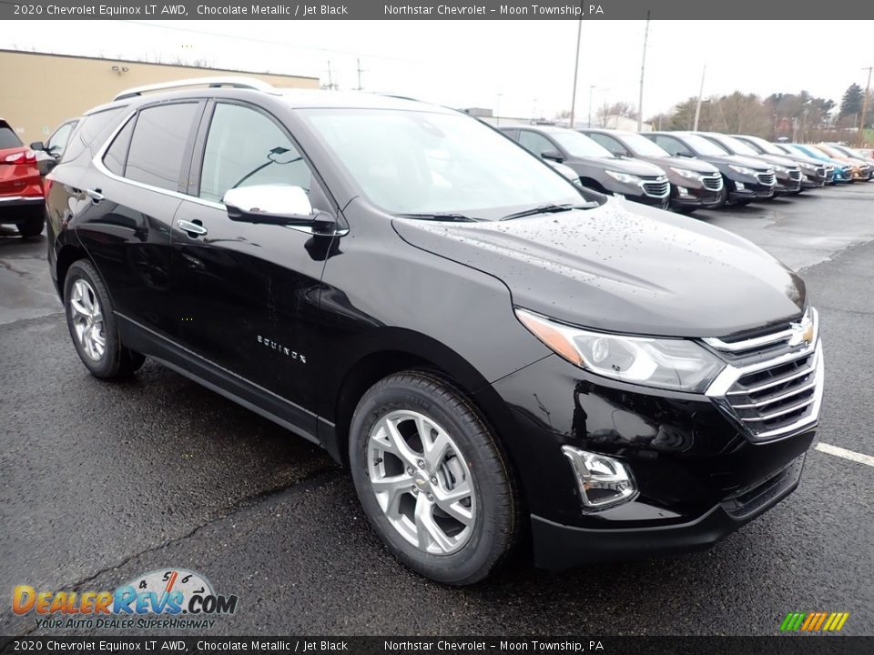 2020 Chevrolet Equinox LT AWD Chocolate Metallic / Jet Black Photo #7