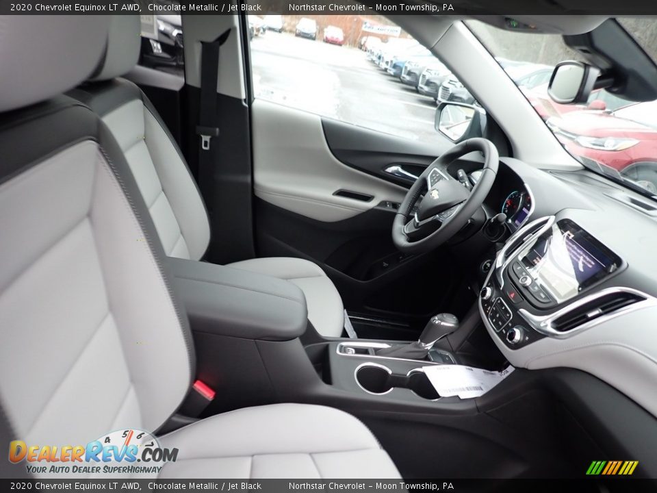 2020 Chevrolet Equinox LT AWD Chocolate Metallic / Jet Black Photo #9