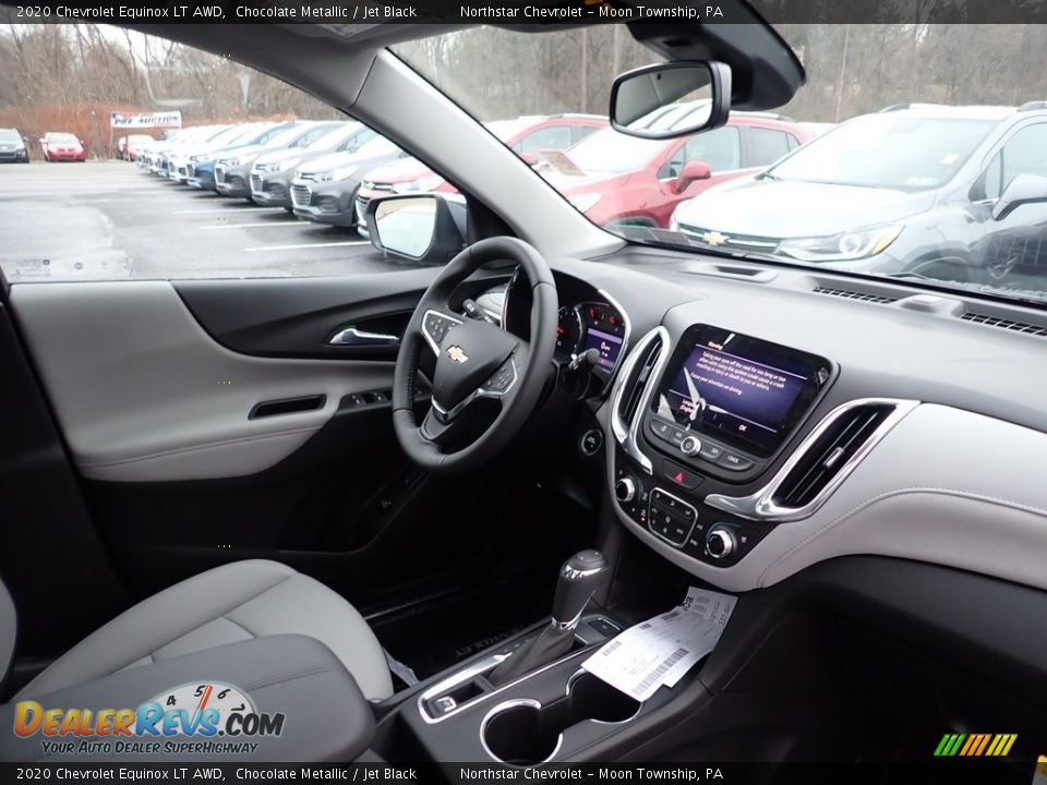 2020 Chevrolet Equinox LT AWD Chocolate Metallic / Jet Black Photo #10