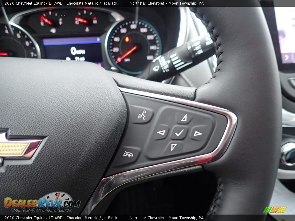 2020 Chevrolet Equinox LT AWD Chocolate Metallic / Jet Black Photo #19