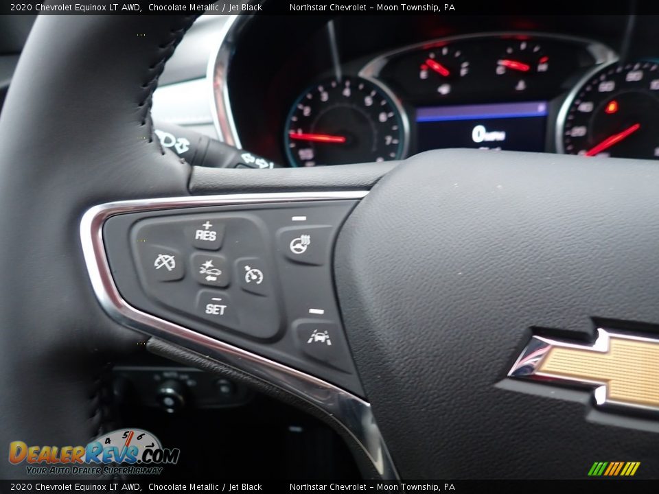 2020 Chevrolet Equinox LT AWD Chocolate Metallic / Jet Black Photo #20