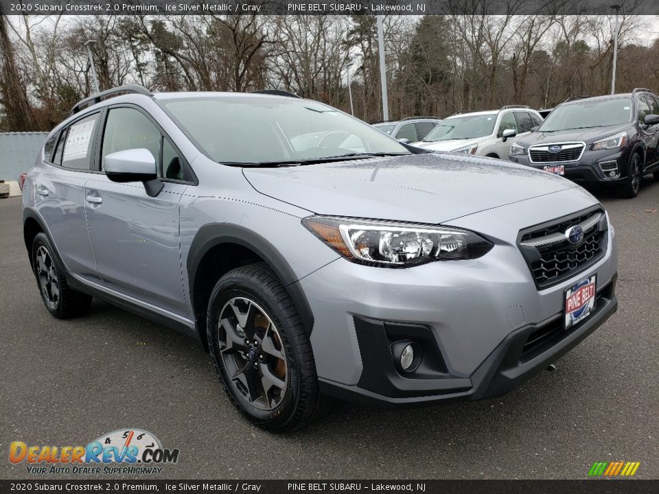 2020 Subaru Crosstrek 2.0 Premium Ice Silver Metallic / Gray Photo #1