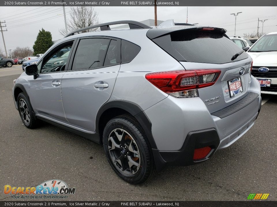 2020 Subaru Crosstrek 2.0 Premium Ice Silver Metallic / Gray Photo #4