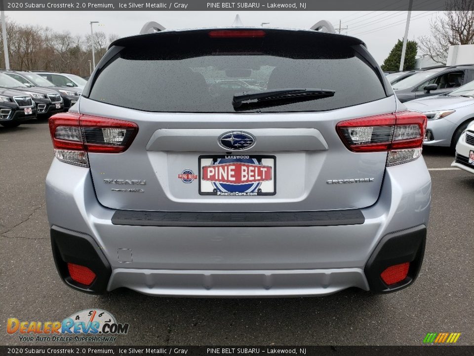 2020 Subaru Crosstrek 2.0 Premium Ice Silver Metallic / Gray Photo #5