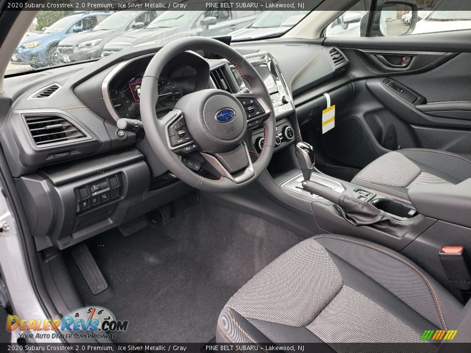 Gray Interior - 2020 Subaru Crosstrek 2.0 Premium Photo #7