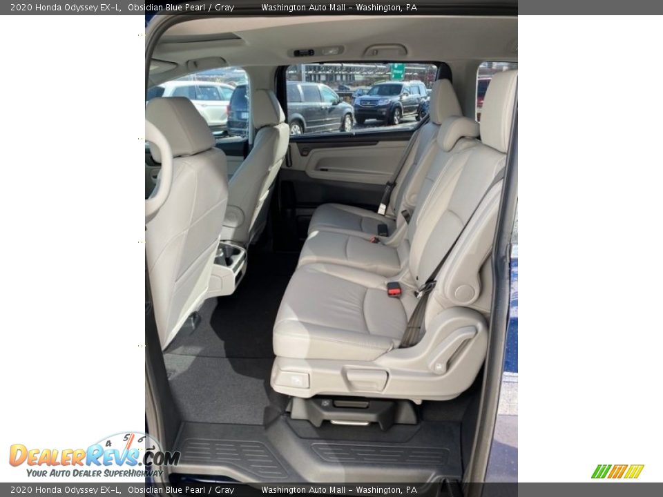 2020 Honda Odyssey EX-L Obsidian Blue Pearl / Gray Photo #13