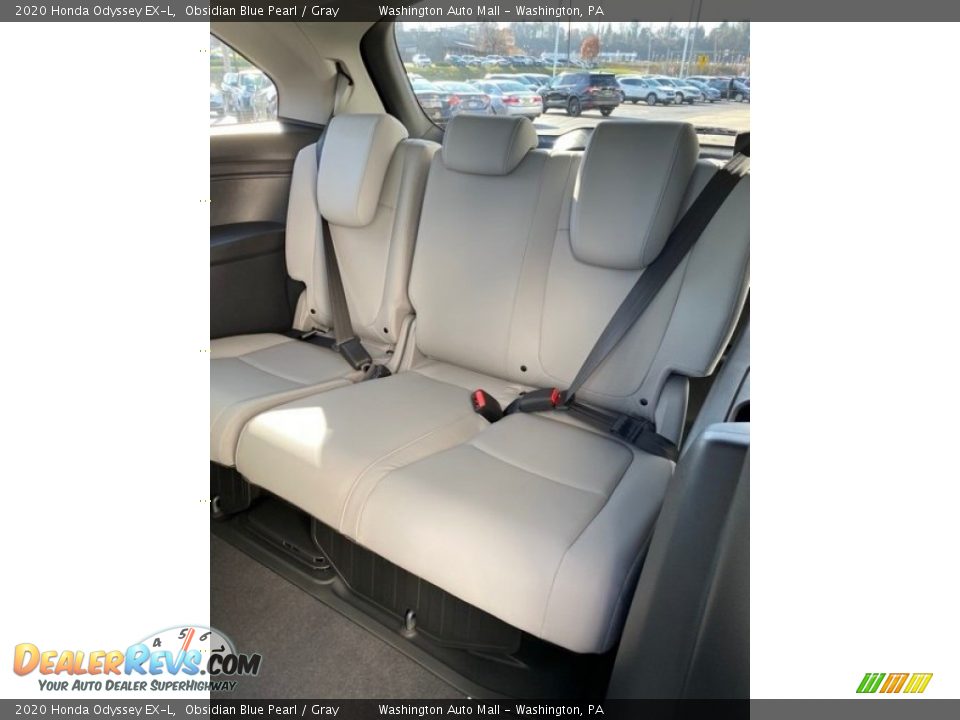 2020 Honda Odyssey EX-L Obsidian Blue Pearl / Gray Photo #16