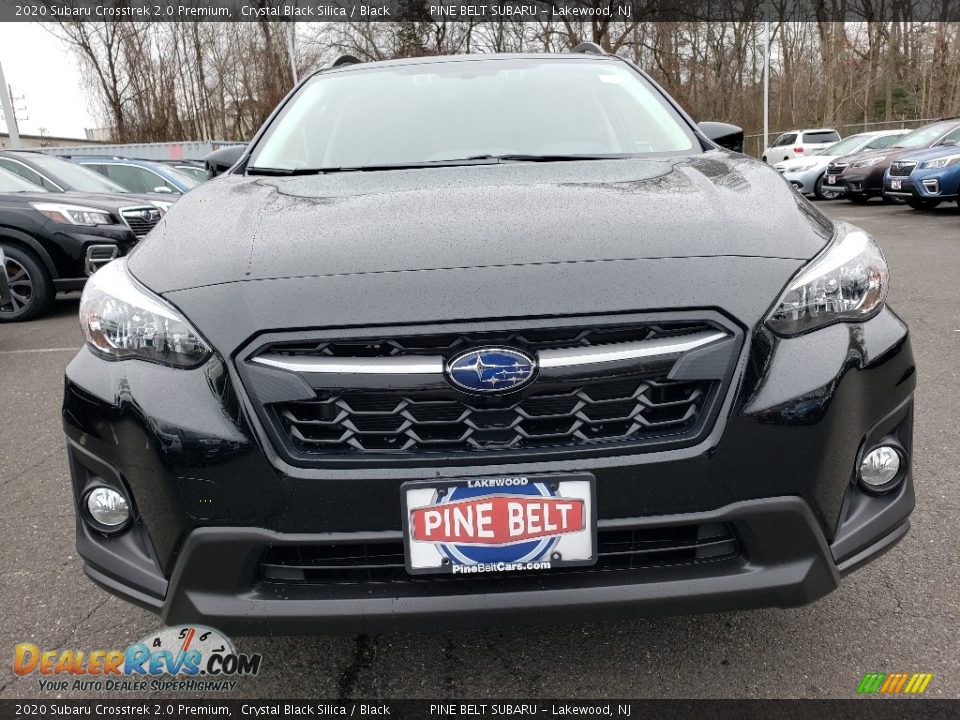 2020 Subaru Crosstrek 2.0 Premium Crystal Black Silica / Black Photo #2