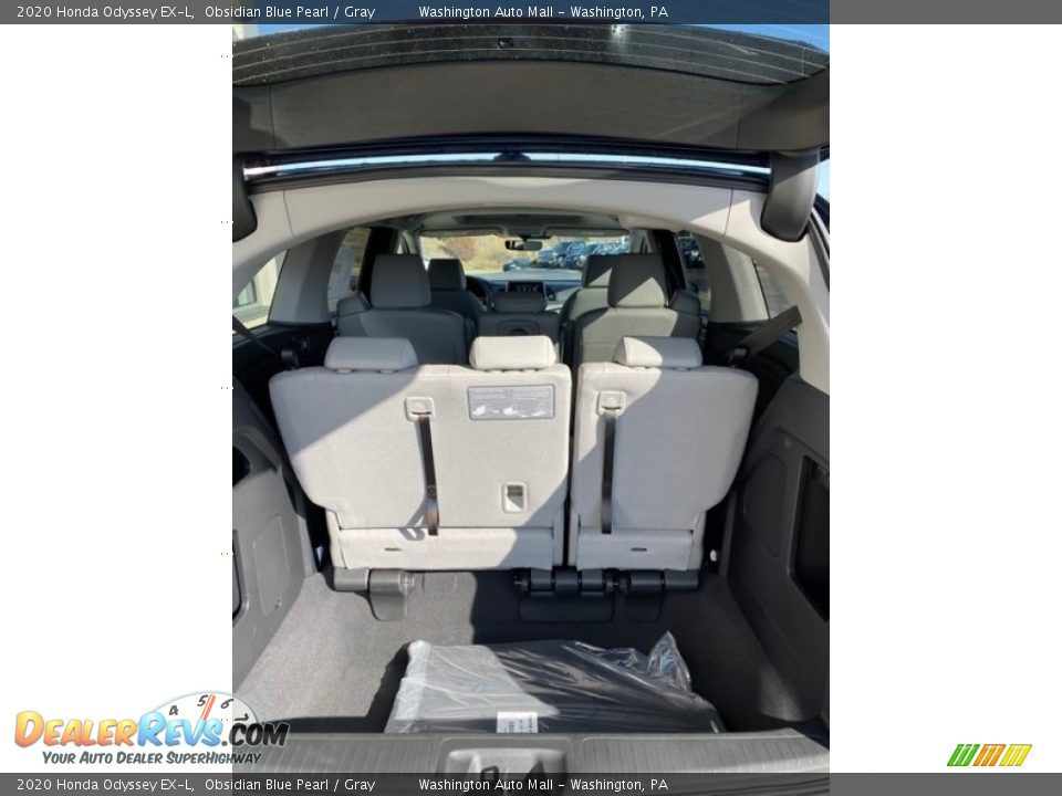 2020 Honda Odyssey EX-L Obsidian Blue Pearl / Gray Photo #18