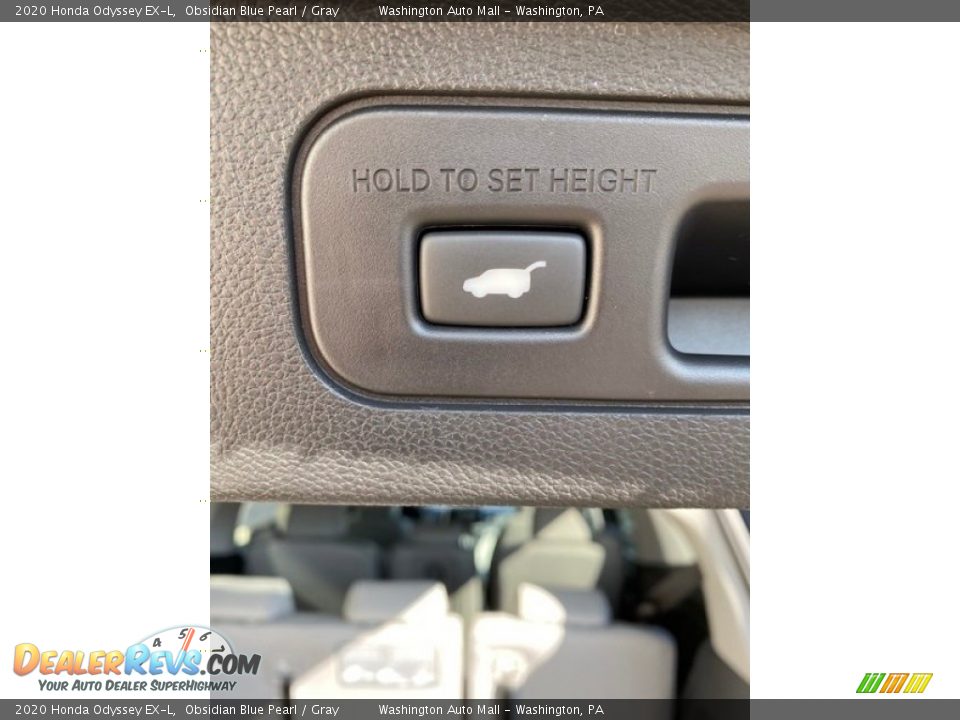 2020 Honda Odyssey EX-L Obsidian Blue Pearl / Gray Photo #19