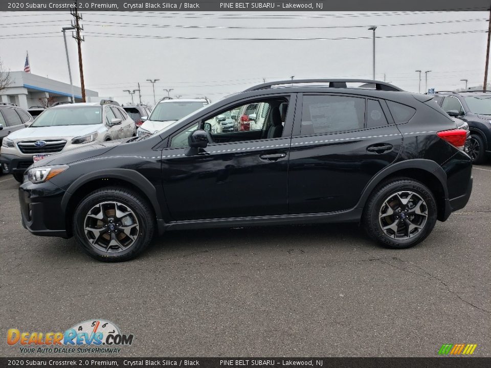 2020 Subaru Crosstrek 2.0 Premium Crystal Black Silica / Black Photo #3